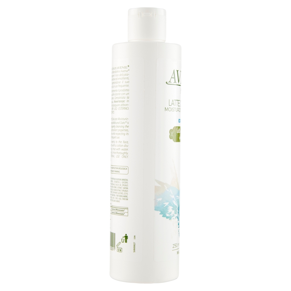 Avenil pure & soft Latte Detergente Idratante latte di mandorle 250 ml